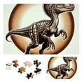 thumbnail image 1 of WYYP Dinosaur Wooden Jigsaw Puzzle Challenging Difficult Wood Puzzles for Adults 1000 PCS, 1 of 6