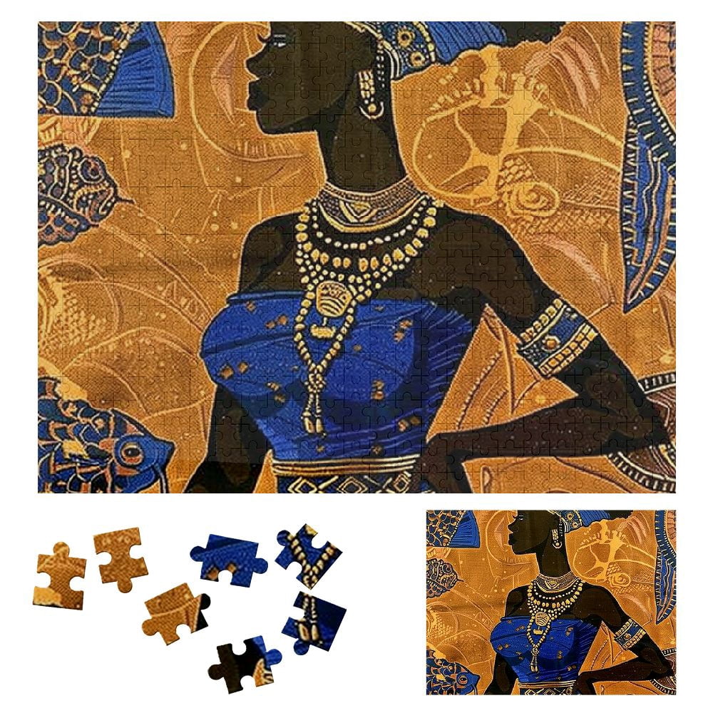 WYYP Egyptian Art Wooden Puzzle Challenging Difficult Wood Puzzles for ...