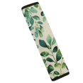 thumbnail image 1 of WYYP Floral Pattern Green Leafy Design Car Safety Seatbelt Shoulder Pad 1Pcs, 1 of 5