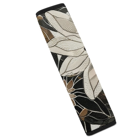 WYYP Flower Design Mosaic Comfortable Car Seat Strap Pads Car Seat Belt Pad Cover Ideal for Car Interior Accessories 1Pcs