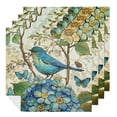 thumbnail image 1 of WYYP Flowers Butterflies Polyester Dinner Napkin for Dining Table Kitchen Party Housewarming Farmhouse Decor 2 PCS, 1 of 7