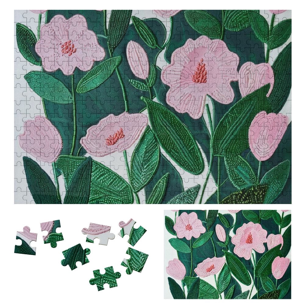 WYYP Flowers Leaves Annabel Kidston Wooden Puzzle for Adults and Kids ...