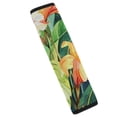 thumbnail image 1 of WYYP Flowers Leaves Green Leafy Plant Universal Seat Belt Cushions for Car Seat Belt Cover Pad Ideal for Car Interior Accessories 1Pcs, 1 of 5