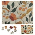 thumbnail image 1 of WYYP Flowers Leaves Pattern Wooden Jigsaw Puzzle Challenging Difficult Wood Puzzles for Adults Gift for Family Friends 500 PCS, 1 of 6
