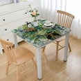 thumbnail image 1 of WYYP Flowers Leaves Vase Square Tablecloth with Elastic Edge 100% Polyester Fiber 40*40, 1 of 8