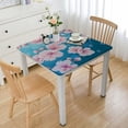 thumbnail image 1 of WYYP Flowers Square Tablecloth Waterproof Resistant Fabric 100% Polyester Fiber 52*52, 1 of 8