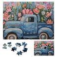 thumbnail image 1 of WYYP Flowers Wooden Jigsaw Puzzle Challenging Difficult Wood Puzzles for Adults 500 PCS, 1 of 6