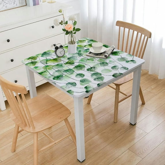 ONETECH Foliage Lace Square Tablecloth Outdoor Fitted 100% Polyester Fiber 52*52