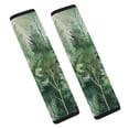 thumbnail image 1 of WYYP Green Leaves Car Seat Belt Cover - Protect Your Neck and Shoulder from Seat Belt Rubbing - Universal Size - Ideal for Car Interior Accessories 2Pcs, 1 of 6