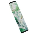 thumbnail image 1 of WYYP Green Leaves Gold Foil Annabel Kidston Car Seat Belt Shoulder Pad 1Pcs, 1 of 5