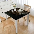 thumbnail image 1 of WYYP Leopard Square Fitted Tablecloth 100% Polyester Fiber 46*46, 1 of 8