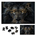 thumbnail image 1 of WYYP Lion Fantasy Art Wooden Jigsaw Puzzle Challenging Difficult Wood Puzzles for Adults 1000 PCS, 1 of 6
