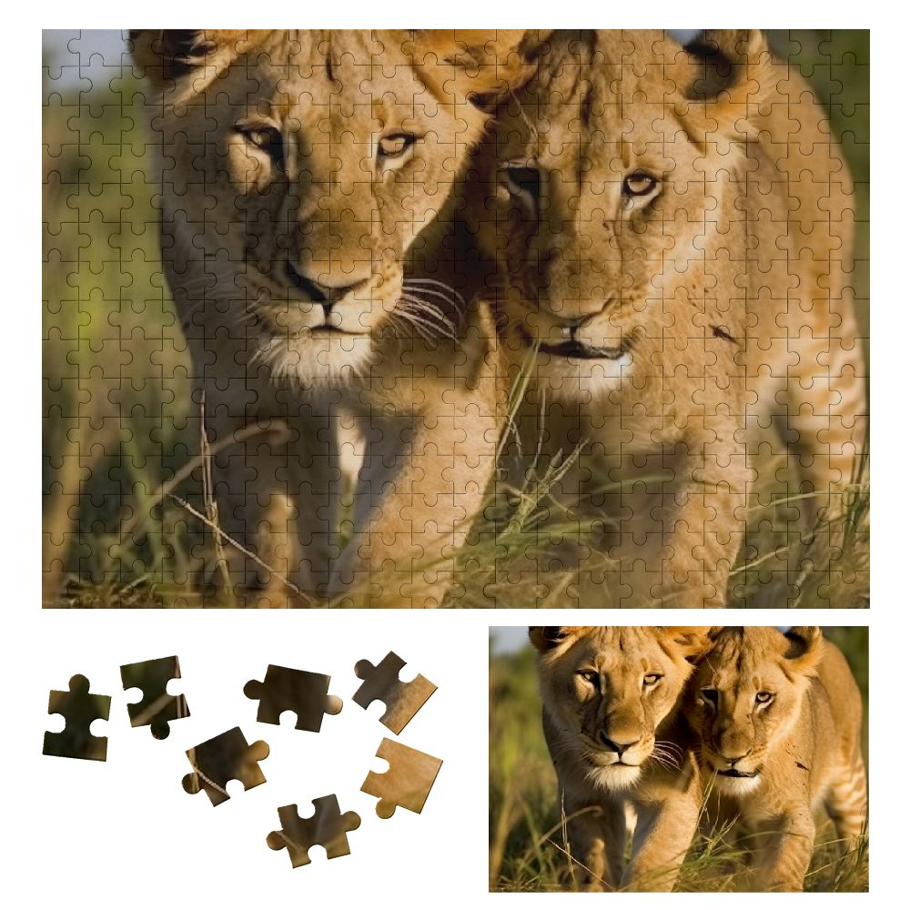 Trefl Jigsaw 1000 Piece Jigsaw Puzzle, Colorful Lion - Central