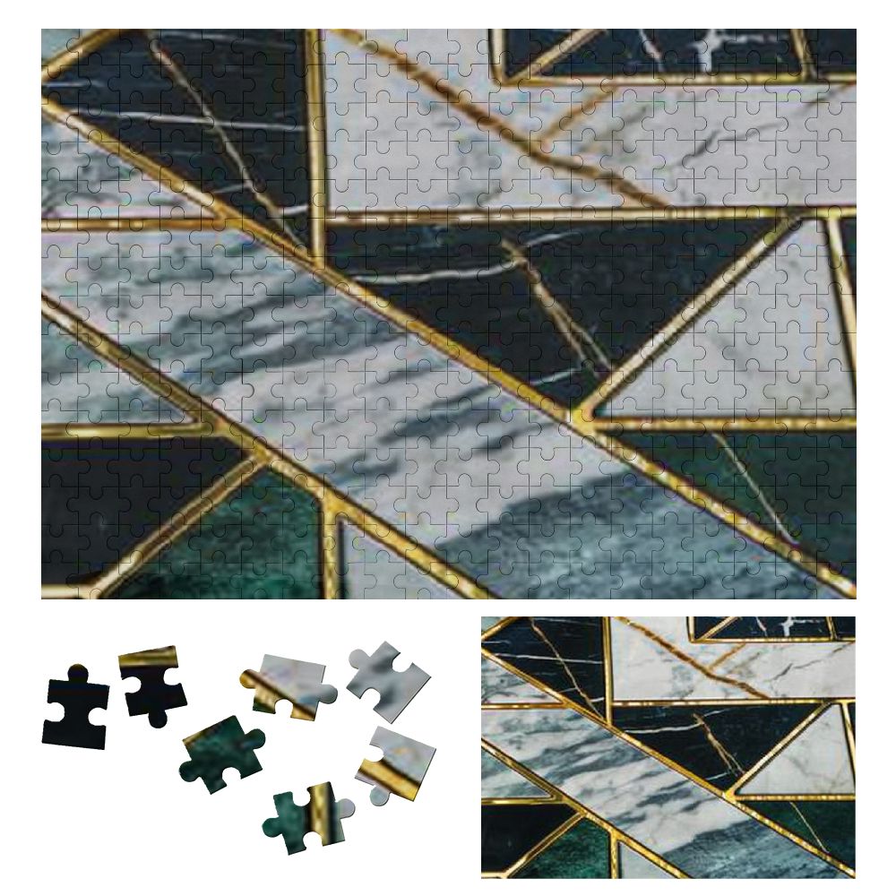 WYYP Marble Floor Art Deco Wooden Puzzle for Adults Challenging ...