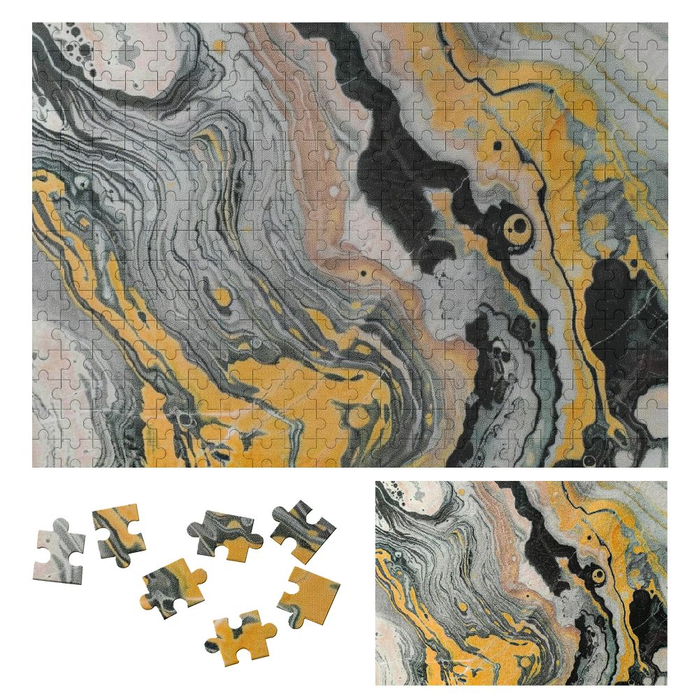 WYYP Marble Wallpaper Wooden Jigsaw Puzzle for Adults and Kids Gift for ...