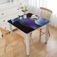 thumbnail image 1 of WYYP Pigeon Symbolism Beeple Square Tablecloth Waterproof Resistant Fabric 100% Polyester Fiber 36*36, 1 of 8