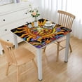 thumbnail image 1 of WYYP Psychedelic Symbols Square Fitted Table Cloths 100% Polyester Fiber 40*40, 1 of 8
