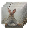 thumbnail image 1 of WYYP Rabbit Beatrix Potter Whimsical Cloth Napkins Polyester Gift Home Decor 6 PCS, 1 of 7