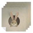 thumbnail image 1 of WYYP Rabbit Hole Polyester Dinner Napkin for Dining Table Kitchen Daily Party Housewarming Farmhouse Decor Gift 2 PCS, 1 of 7