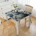 thumbnail image 1 of WYYP Rabbit Roses Beatrix Potter Square Tablecloth 100% Polyester Fiber 52*52, 1 of 8