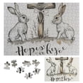 thumbnail image 1 of WYYP Rabbits Wood Puzzle for Adults | Difficult Wooden Puzzles | Gift for Family Friends 300 PCS, 1 of 6