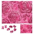 thumbnail image 1 of WYYP Rose Wooden Jigsaw Puzzle Challenging Difficult Wood Puzzles for Adults Gift for Family Friends 500 PCS, 1 of 6