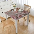 thumbnail image 1 of WYYP Roses Square Fitted Tablecloth 100% Polyester Fiber 40*40, 1 of 8
