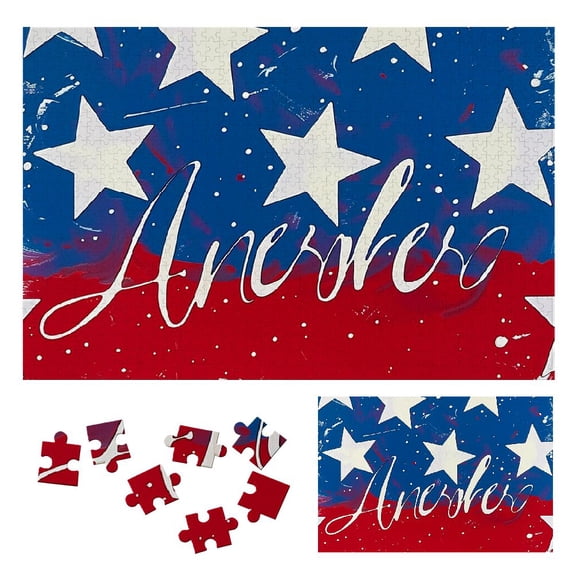 WYYP Stars Wooden Jigsaw Puzzle Impossible Wood Puzzles Challenging Difficult Gift 1000 PCS