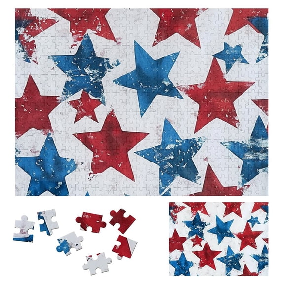 WYYP Stars Wooden Jigsaw Puzzle | Premium Eco-Friendly Wood | Relaxing and Engaging Puzzle Game 500 PCS