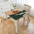 thumbnail image 1 of WYYP Sunset River Hills Square Tablecloth Washable for Home Kitchen Outdoor Decoration 100% Polyester Fiber 46*46, 1 of 8