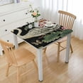 thumbnail image 1 of WYYP Swan Flowers Butterfly Square Table Cover 100% Polyester Fiber 40*40, 1 of 8