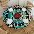 thumbnail image 1 of WYYP Tablecloths Mandala Flower, Decorative Round Table Cover White, 1 of 8