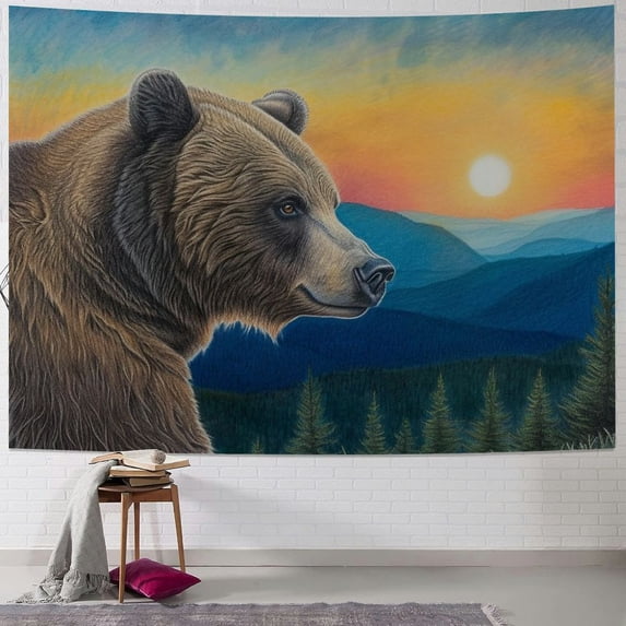 WYYP Tapestry Wall Hanging Short Plush Printed Exquisite Design Multiple Sizes 40x60inch