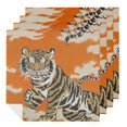 thumbnail image 1 of WYYP Tiger Cub Cloth Napkin Reusable Party Dinner Decoration Washable Napkins 6 PCS, 1 of 7