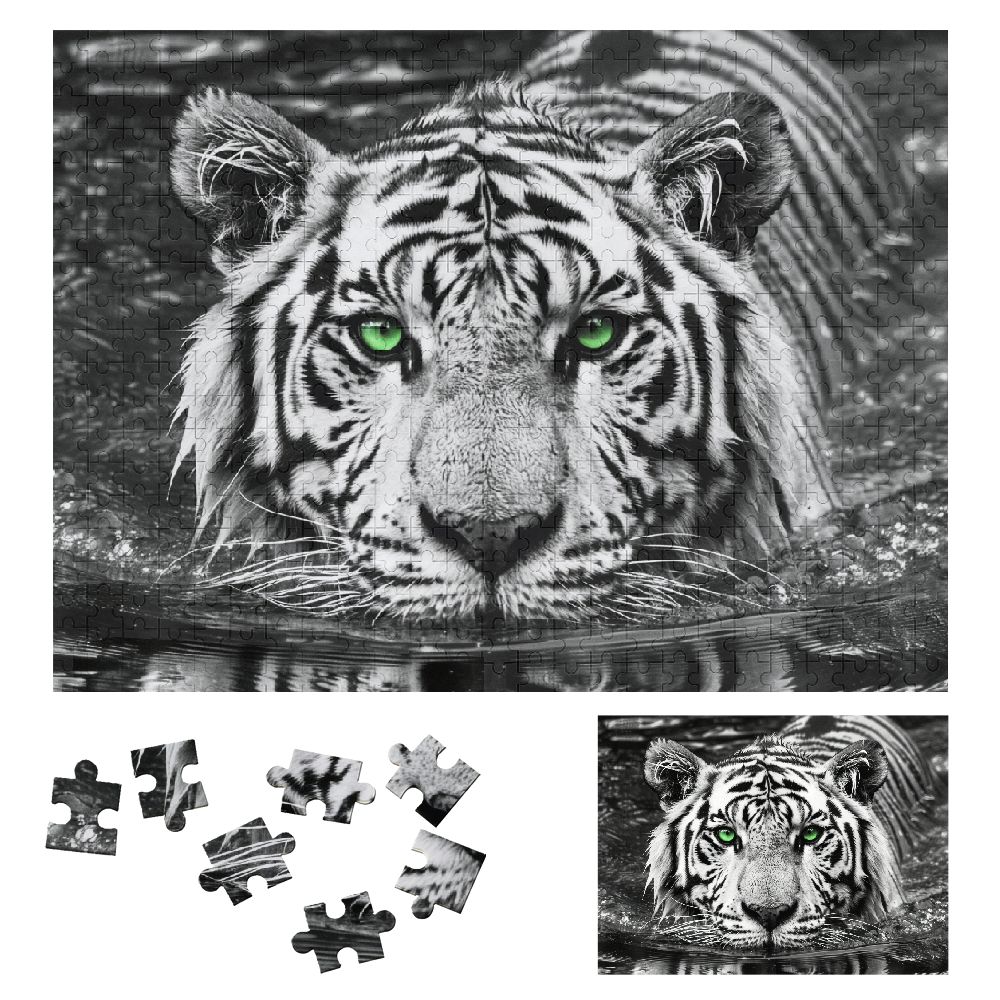 WYYP White Tiger Wooden Jigsaw Puzzle for Adults and Kids, Leisure Game ...