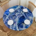 thumbnail image 1 of WYYP Wolfs Full Moon Round Tablecloth for Picnic Dining Kitchen Farmhouse 100% Polyester Fiber Tablecloths White, 1 of 8