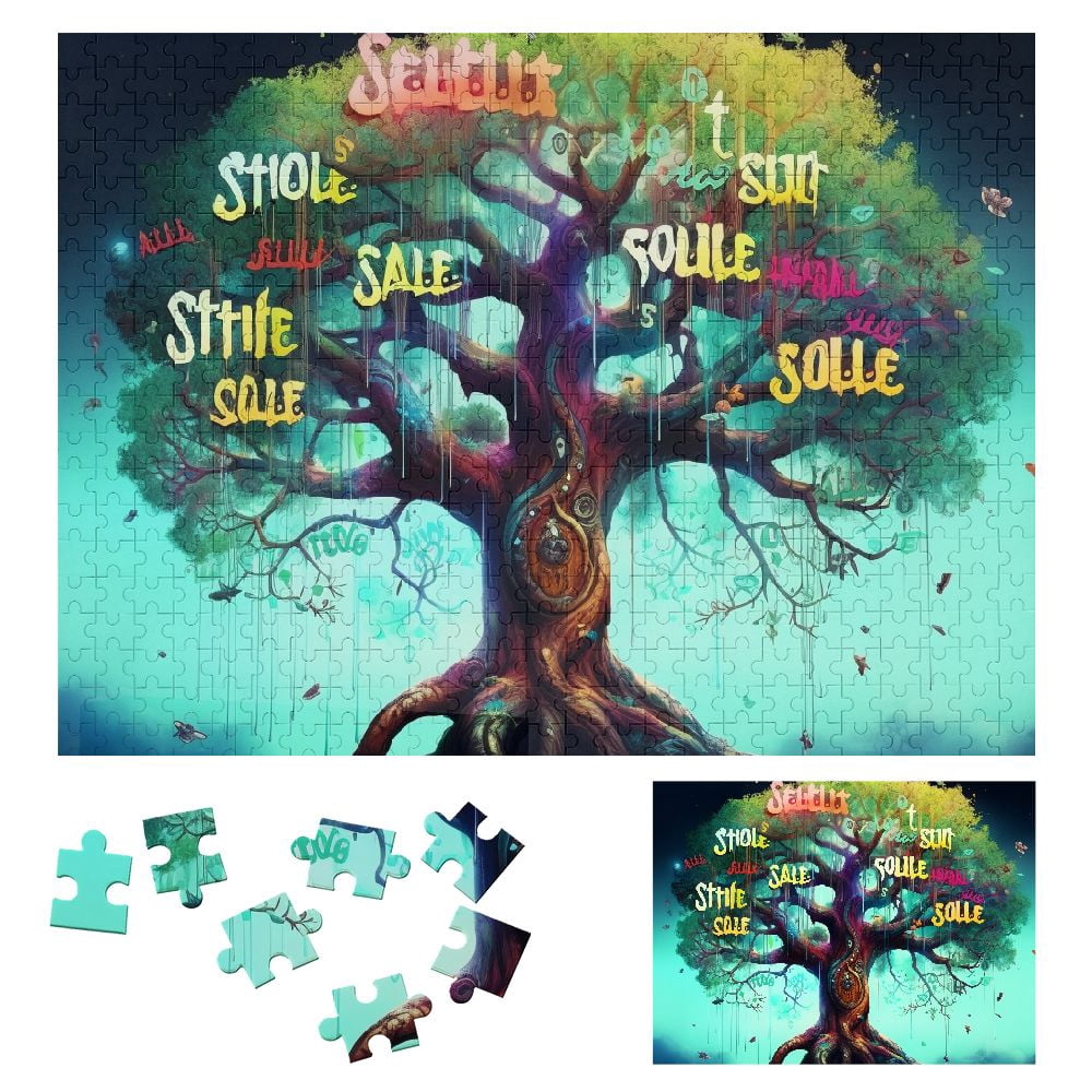 WYYP Wooden Jigsaw Puzzle for Adults and Kids - Gift for Family Friends ...
