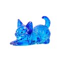 thumbnail image 1 of WYZCTTD Crystal Cat Figurine Cute Stretching Kitten Statue Glass Animal Collectible Paperweight Home Office Table Desk Decor, 2.8 Inch, 1 of 5