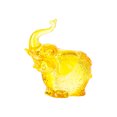 thumbnail image 1 of WYZCTTD Crystal Elephant Figurine with Trunk Up, Lucky Glass Elephant Statue, Collectible Chubby Animal Paperweight for Home Office Tabletop Decor, 1 of 5