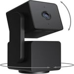 WYZE Cam Pan v3 Indoor/Outdoor IP65 1080P 360^0 Pan/Tilt/Zoom Wi-Fi Smart Home Security Camera with Motion Tracking for Baby & Pet, Color Night Vision, Works with Alexa & Google Assistant, Black
