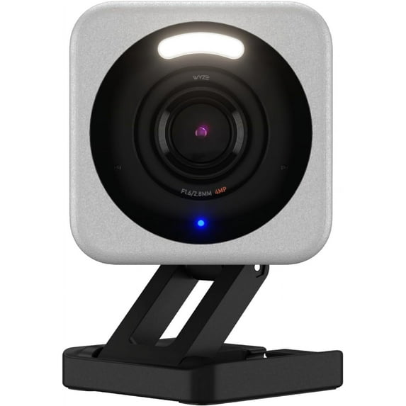 Wyze Cam v4 2.5K QHD Wi-Fi Indoor/Outdoor Smart Home Security Camera with Color Night Vision, Motion-Activated Spotlight, and 2-Way Audio