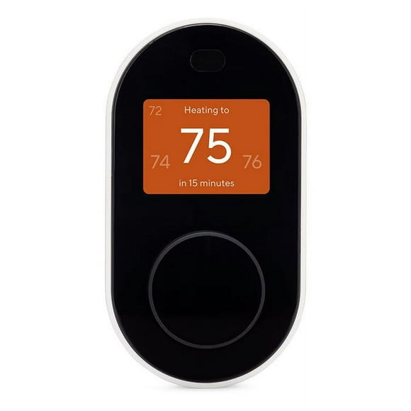 WYZE Smart Wifi Thermostat for Home with App Control Works with Alexa and Google Assistant, Black
