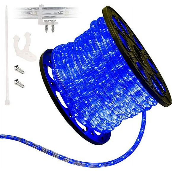 Led Red White And Blue Rope Lights