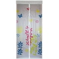 thumbnail image 1 of WYZworks (Floral Design) Magnetic Mesh Hands-Free Lace Screen Door (Various Designs Available), 1 of 3
