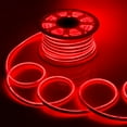 thumbnail image 1 of WYZworks Red Flexible Waterproof Soft Single Side LED Neon Rope Light Strip Bar 50FT, 1 of 3
