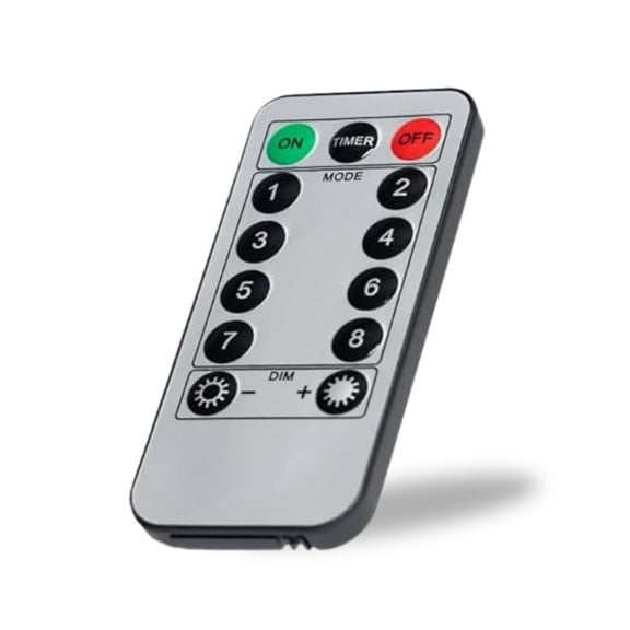 WYZworks Remote Control for LED Rope Light - 13-Button IR Remote with 8 Lighting Modes, Adjustable Brightness & Long-Range Wireless Function