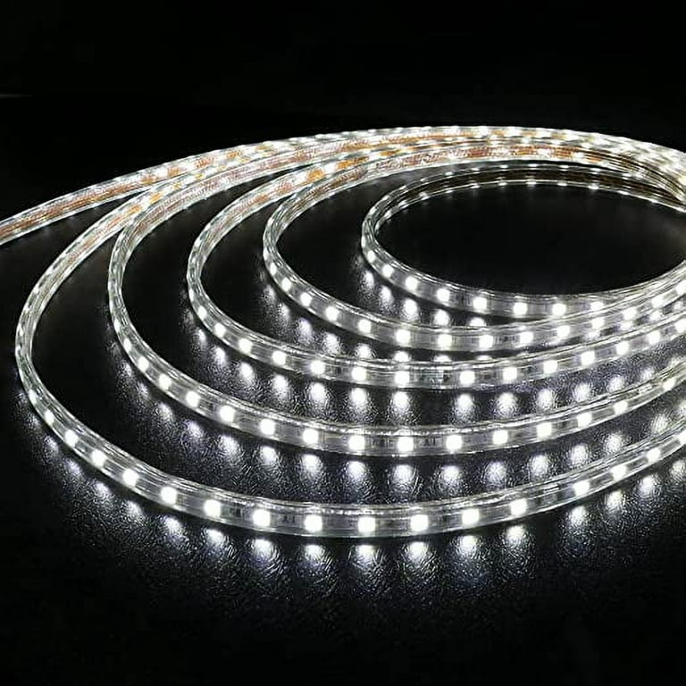 Wyzworks SMD 5050 LED Flexible Light Strip (White) - (100 ft), Size: 60 in