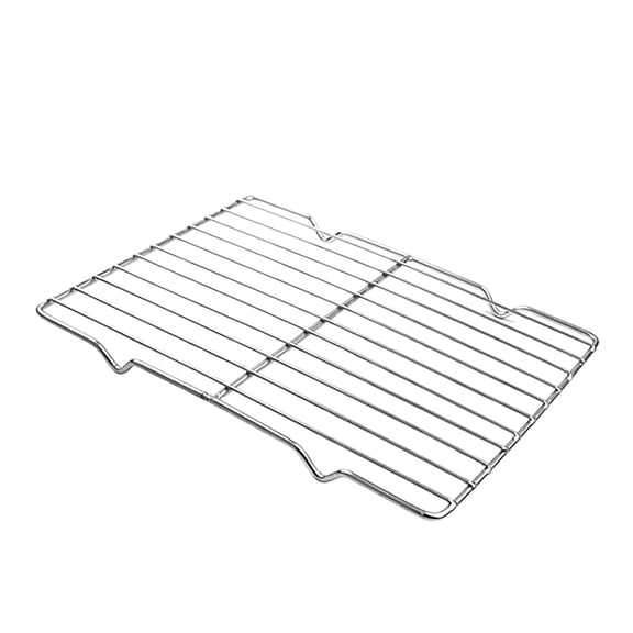 WYanRUI Heavy Duty Stainless Steel Baking Cooling Rack, Oven Safe Wire Grid Roasting Grid with Raised Feet for Cookie Bread Meat Sheet Pan Cooking & Draining,white