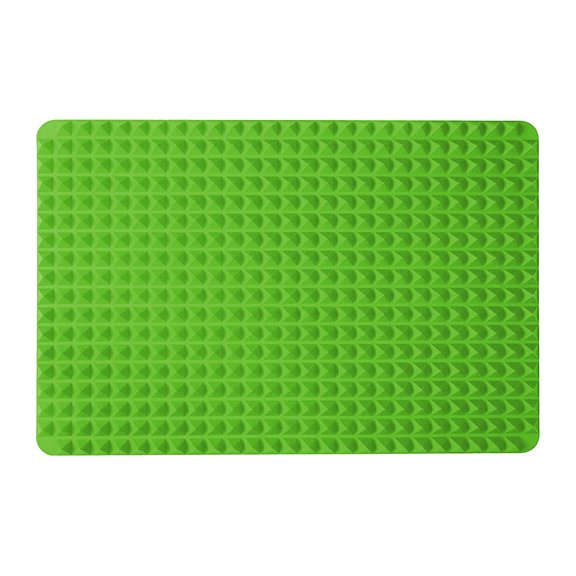 WYanRUI Pyramid Raised Silicone Baking Mat, Non Stick Heat Resistant Bakeware Sheet for Oven Grilling BBQ Low Chicken Pizza Vegetable Cooking Liner