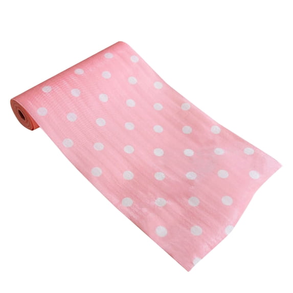 WYanRUI Scented Printed Drawer Shelf Liner Roll, Waterproof Oilproof Anti-Dust Cuttable Cabinet Dresser Closet Mat for Kitchen Pantry Storage Organizer,30*10*7cm,pink